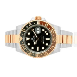 Rolex GMT-Master II Two-Tone 18k Everose Gold Unworn Watch Ref 126711CHNR