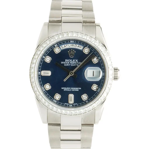 Rolex 18k White Gold Day-Date 36mm