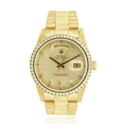 Rolex 18k Yellow Gold Day-Date President 36mm