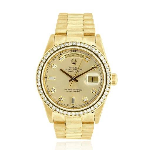 Rolex 18k Yellow Gold Day-Date President 36mm