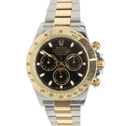 Rolex Stainless Steel & 18 Karat Yellow Gold Daytona