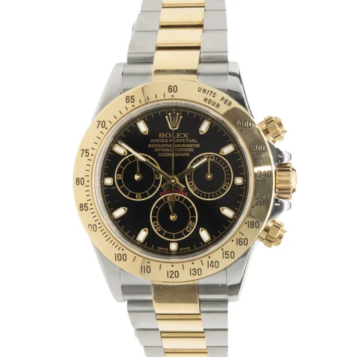 Rolex Stainless Steel & 18 Karat Yellow Gold Daytona