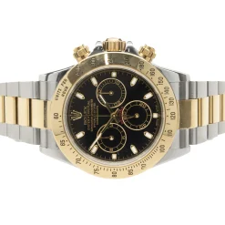 Rolex Stainless Steel & 18 Karat Yellow Gold Daytona
