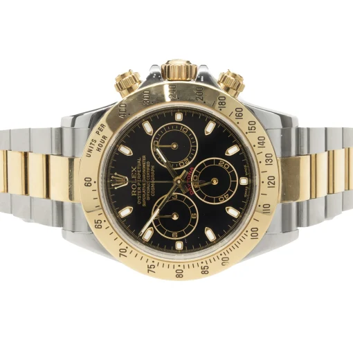 Rolex Stainless Steel & 18 Karat Yellow Gold Daytona