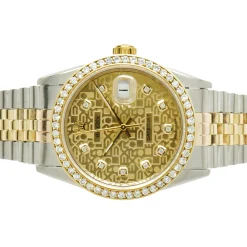 Rolex Stainless Steel & 18 Karat Yellow Gold Datejust 36