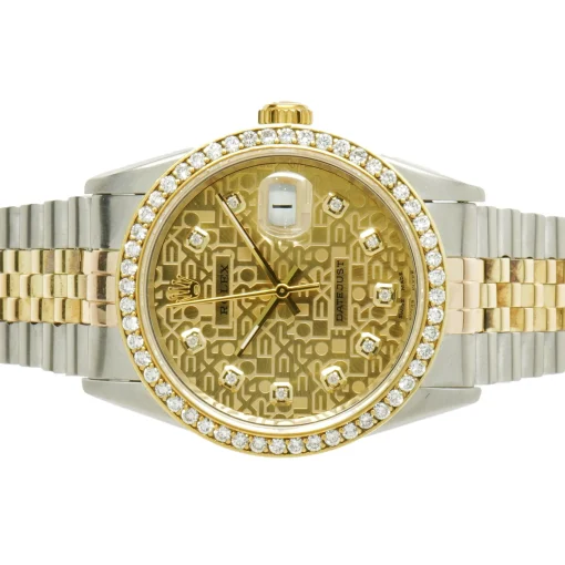 Rolex Stainless Steel & 18 Karat Yellow Gold Datejust 36