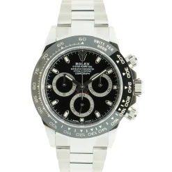 Rolex Stainless Steel Cosmograph Daytona Black 40mm