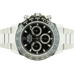 Rolex Stainless Steel Cosmograph Daytona Black 40mm