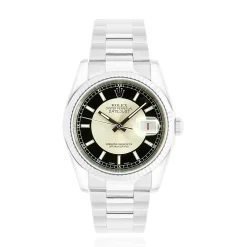 Rolex Stainless Steel Datejust Tuxedo 36mm