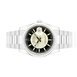 Rolex Stainless Steel Datejust Tuxedo 36mm
