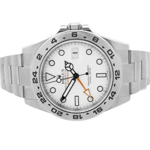 Rolex Stainless Steel Explorer II New Style Polar Dial