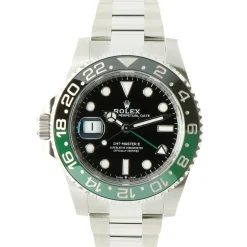 Rolex Stainless Steel GMT Master II Green/Black “Sprite” 2024