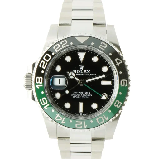 Rolex Stainless Steel GMT Master II Green/Black “Sprite” 2024