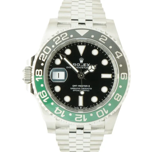 Rolex Stainless Steel GMT Master II Black/Green “Sprite” 2024