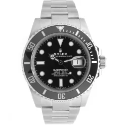 Rolex Stainless Steel Submariner Black/Black 41MM