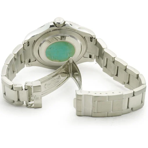 Rolex Stainless Steel Yachtmaster with Platinum Bezel 40mm