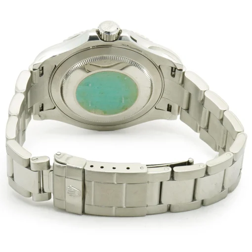 Rolex Stainless Steel Yachtmaster with Platinum Bezel 40mm