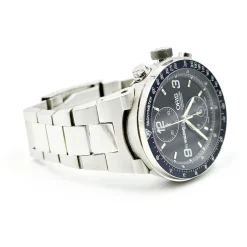 Stainless Steel Oris William F1 Chronograph Carbon Fiber Watch 7563