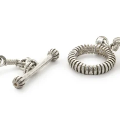 Stephen Dweck Sterling Silver Pearl Station Necklace