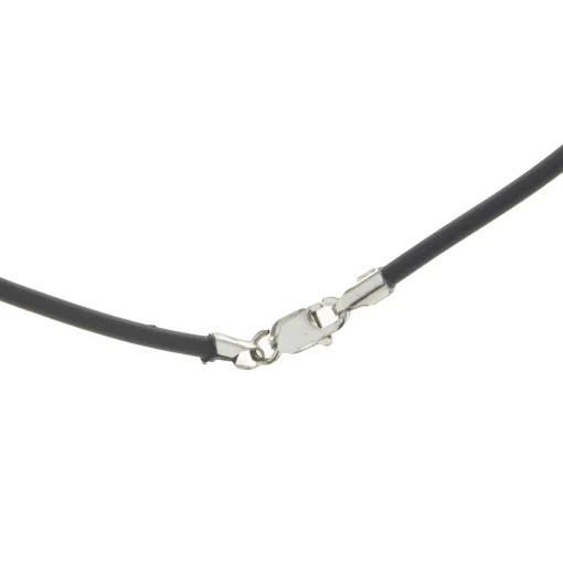 Sterling Silver Gold Plated Amethyst and White Topaz Slide Necklace