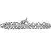 Sterling Silver Interlocking Circle Bracelet