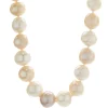 Sterling Silver Pastel Pearl Necklace