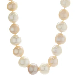 Sterling Silver Pastel Pearl Necklace