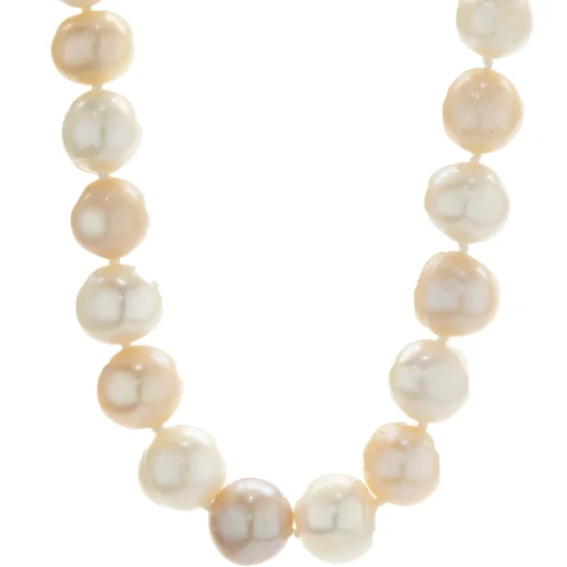 Sterling Silver Pastel Pearl Necklace