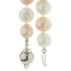 Sterling Silver Pastel Pearl Necklace