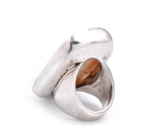 Sterling Silver Vintage MahJong Ring