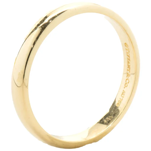 Tiffany & Co. 18 Karat Yellow Gold 3MM Band