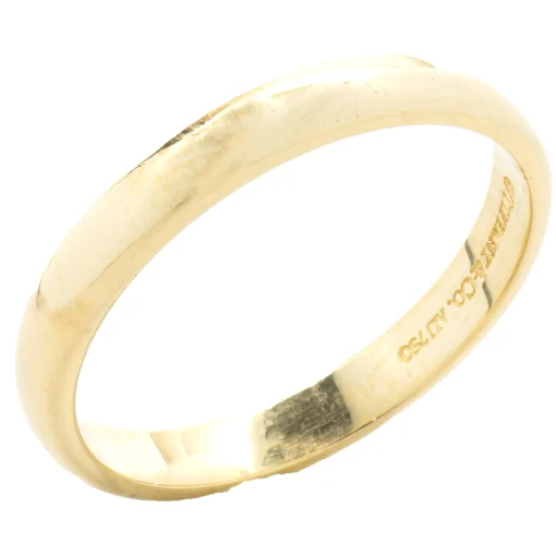 Tiffany & Co. 18 Karat Yellow Gold 3MM Band