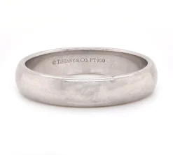 Tiffany & Co. Platinum Band 4.5mm
