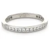 Tiffany & Co. Platinum Channel Set Diamond Eternity Band