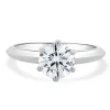 Tiffany & Co. Platinum Diamond Solitaire Ring
