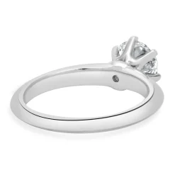 Tiffany & Co. Platinum Diamond Solitaire Ring