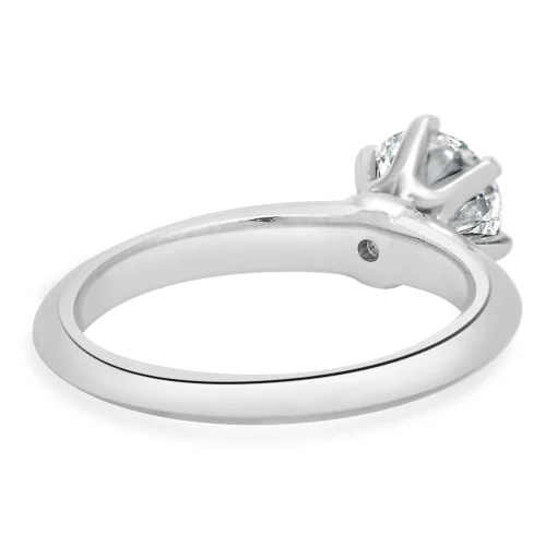 Tiffany & Co. Platinum Diamond Solitaire Ring