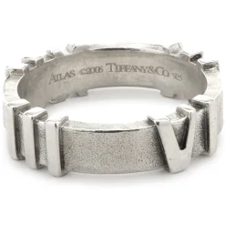 Tiffany & Co. Sterling Silver Atlas Band