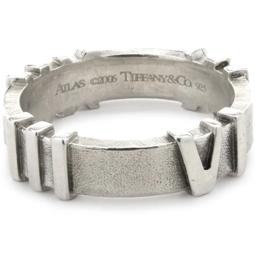 Tiffany & Co. Sterling Silver Atlas Band