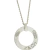 Tiffany & Co. Sterling Silver 1837 Circle Necklace