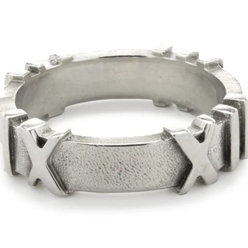 Tiffany & Co. Sterling Silver Atlas Band