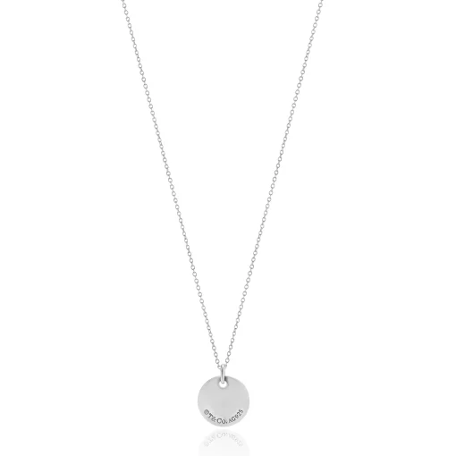 Tiffany & Co. Sterling Silver Disc Necklace