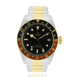 Tudor Stainless Steel and Yellow Gold Black Bay 41mm