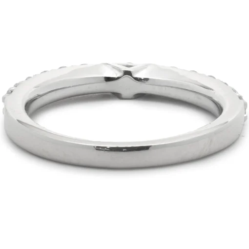 Vera Wang 14 Karat White Gold Diamond Band