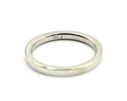 Wedding Band 2.00mm 14k White Gold