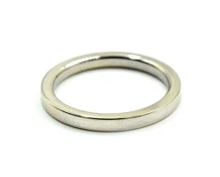 Wedding Band 2.00mm 14k White Gold