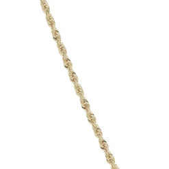 14 Karat Yellow Gold Initial S Necklace