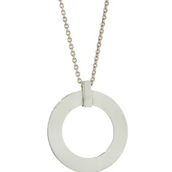 Tiffany & Co. Sterling Silver 1837 Circle Necklace